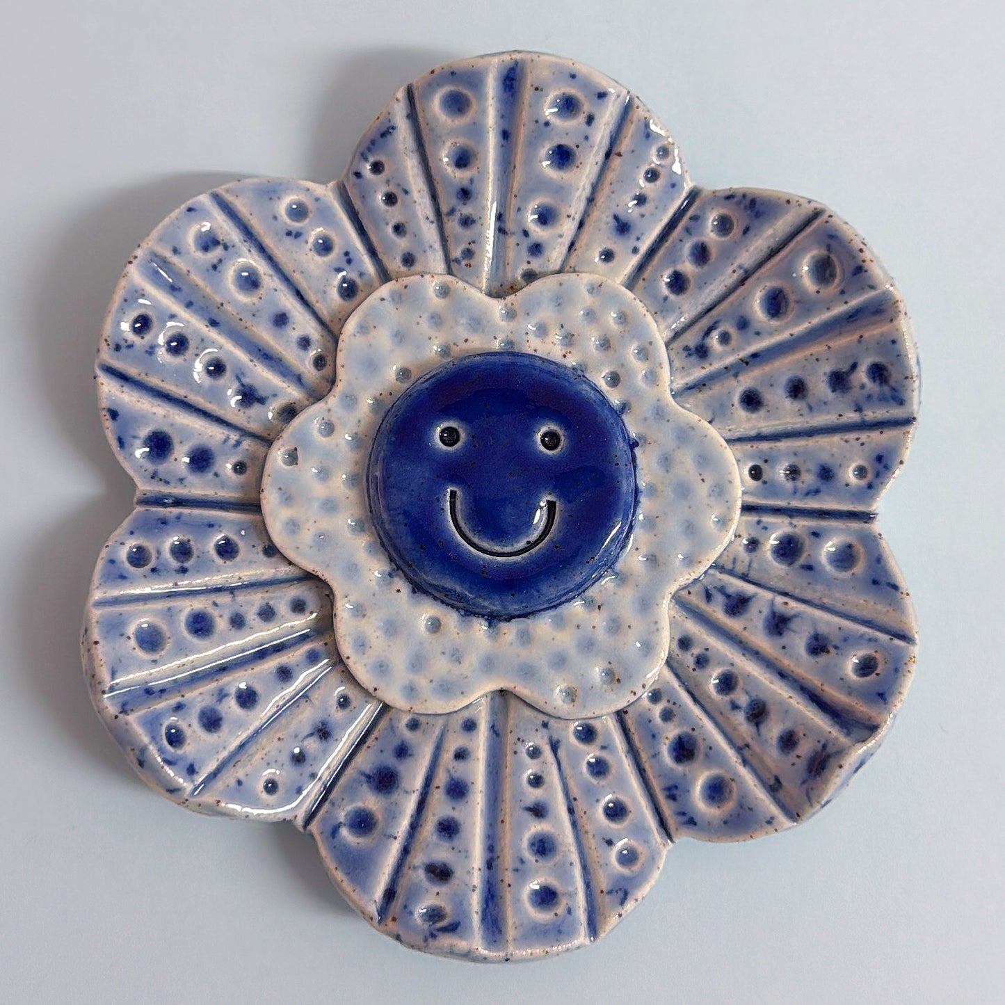 The Blues 💙 WALLFLOWERS Wall Art : Choose your design : Handmade Ceramic Ornaments by Jo Kealley