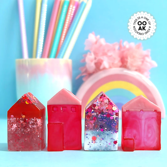 Hello Little HOME : Choose your Home : Cast Resin Mini HOME Sculptures