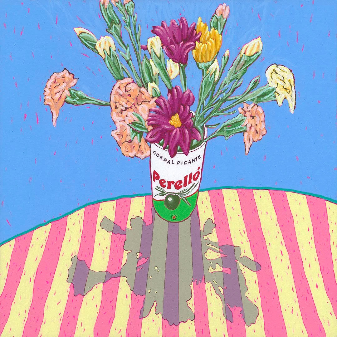 GREETING CARD - 'Perello Still Life' by Di Nowinski Art