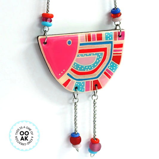 HLF ARCHIVE COLLECTION - HANDPAINTED RESIN PENDANT