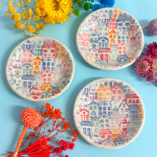 MY RAINBOW HOME ~ Small Dish : Handmade Ceramic Treats & Tapas Dishes by Jo Kealley