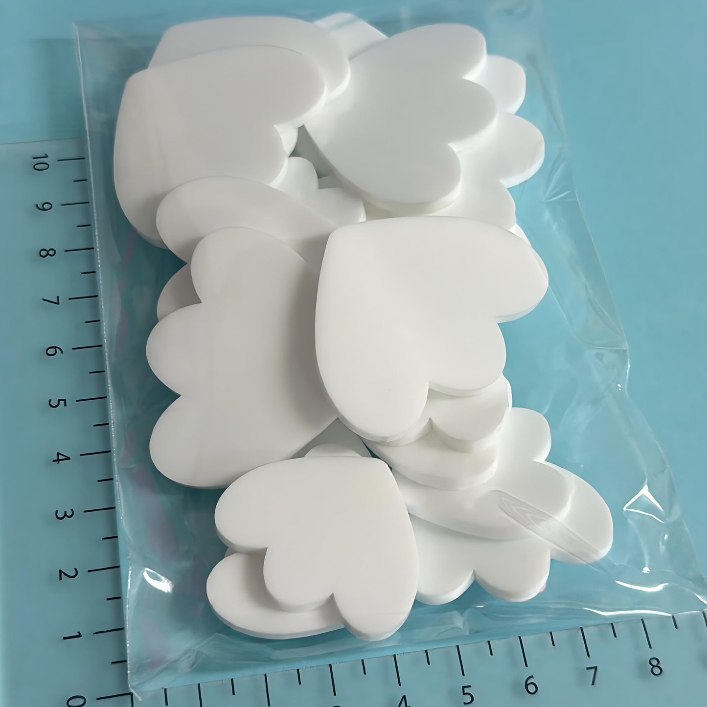 35mm & 45mm PETAL FLOWER : stud AND drop earring size : 3mm white gloss Acrylic components : Destash item