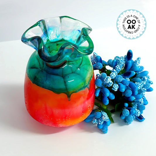 HELLO LITTLE VASE - Cast Resin bud vase