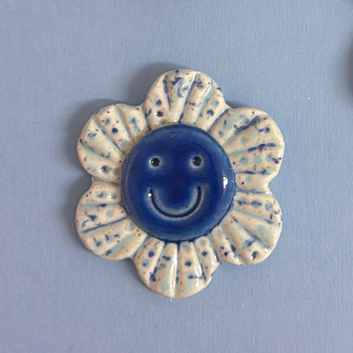 🩵 The Blues 💙 WALLFLOWERS Wall Art : Choose your design : Handmade Ceramic Ornaments by Jo Kealley