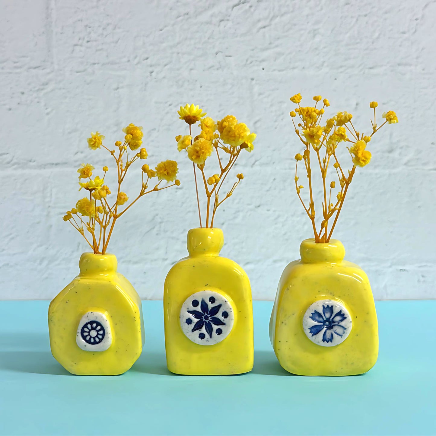 BOTANICA CERAMICA : Hello Little VASES : Choose your colour : Handmade Ceramic VASES by Jo Kealley