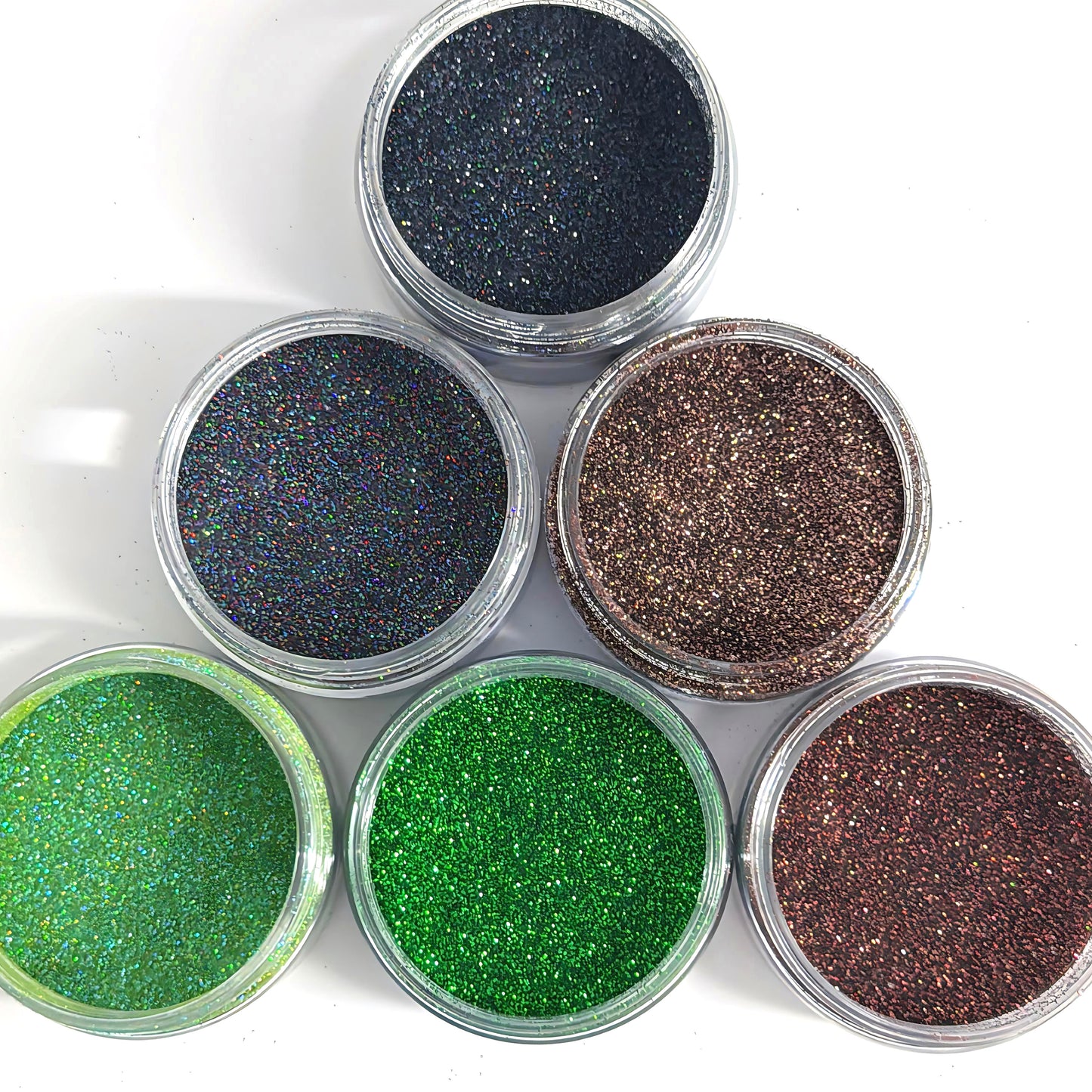 Ultra fine Metallic Holographic Glitter : choose your colour : large black jar : Destash item
