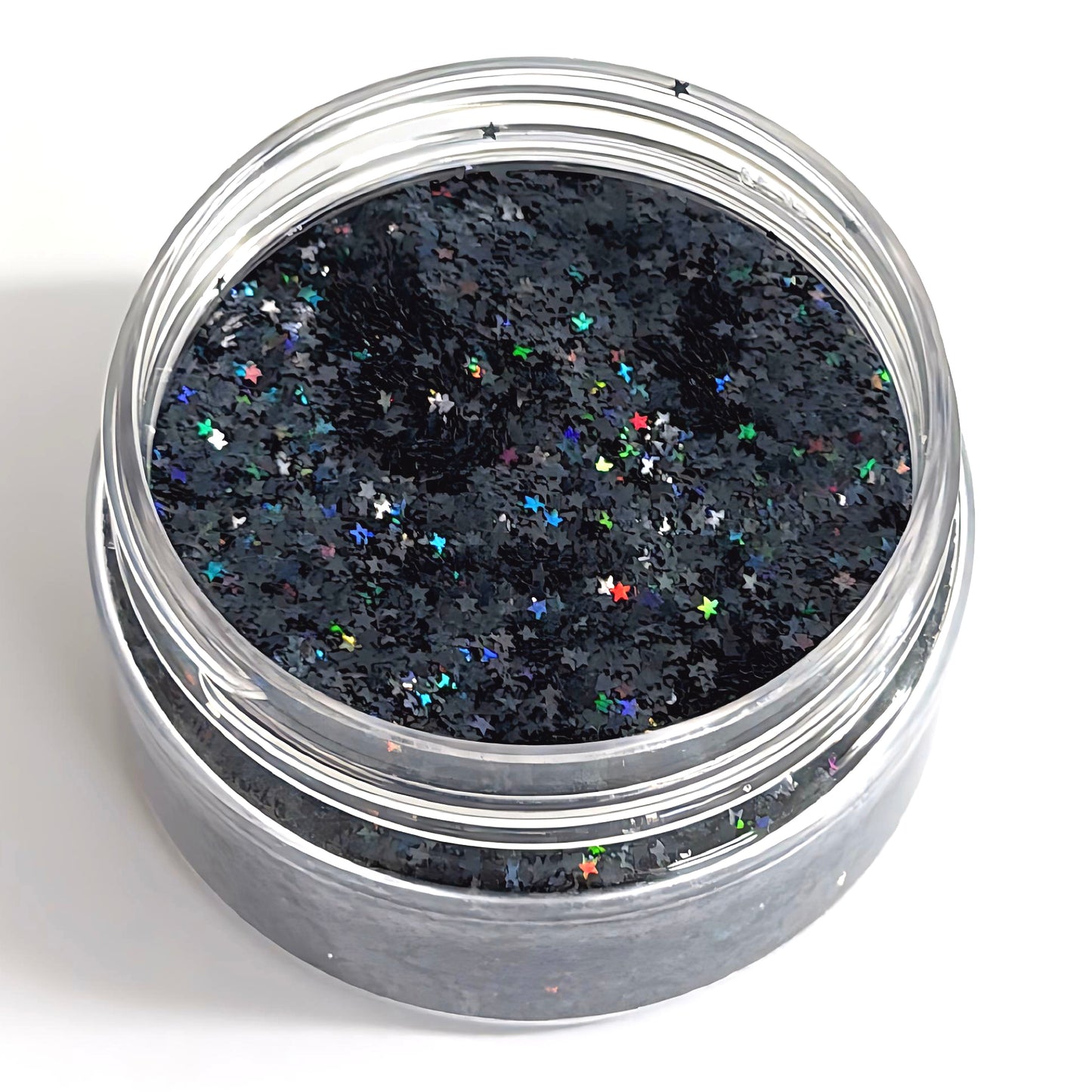 TINY STARS : Colour-shift Holographic Glitter : choose your colour : medium white jar : Destash item