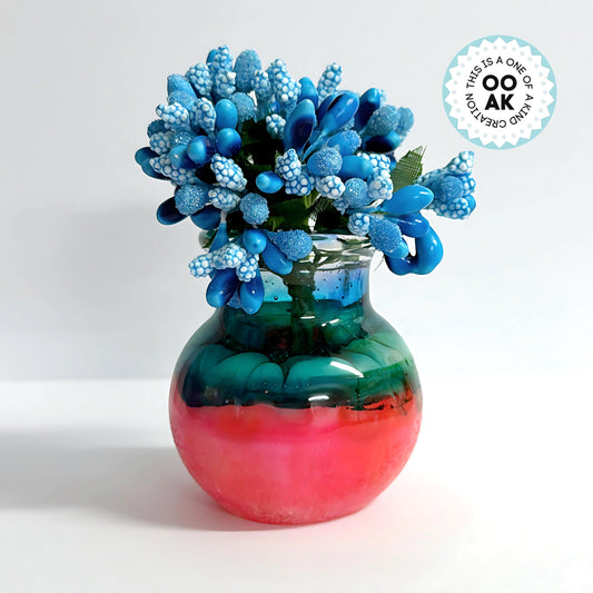 HELLO LITTLE VASE - Cast Resin bud vase