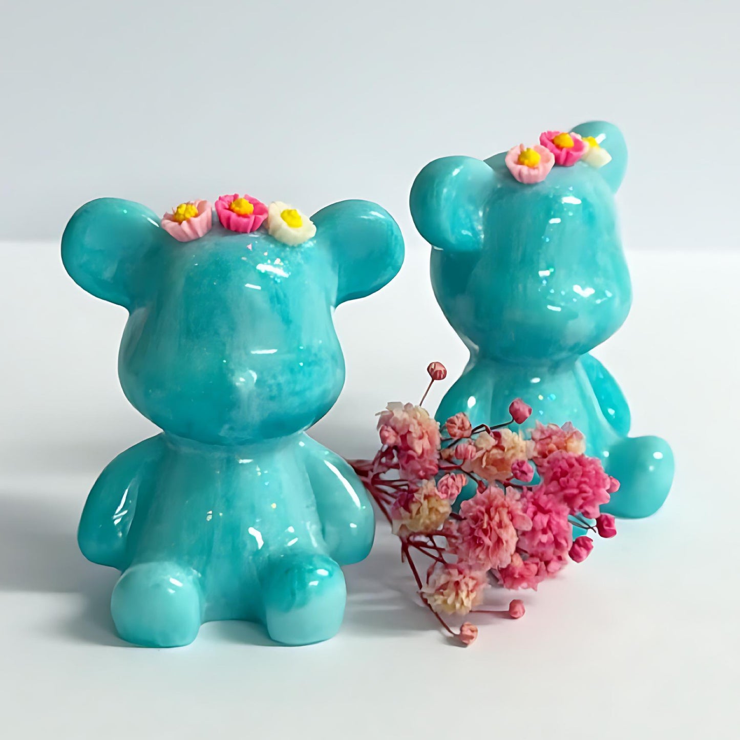 BABY BEAR - cast resin sculpture