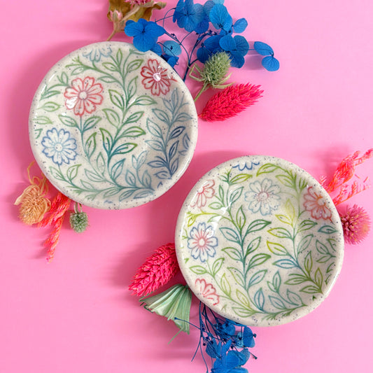BOTANICA CERAMICA ~ Little Dish : Choose your design : Handmade Ceramic Treats & Tapas Dishes by Jo Kealley