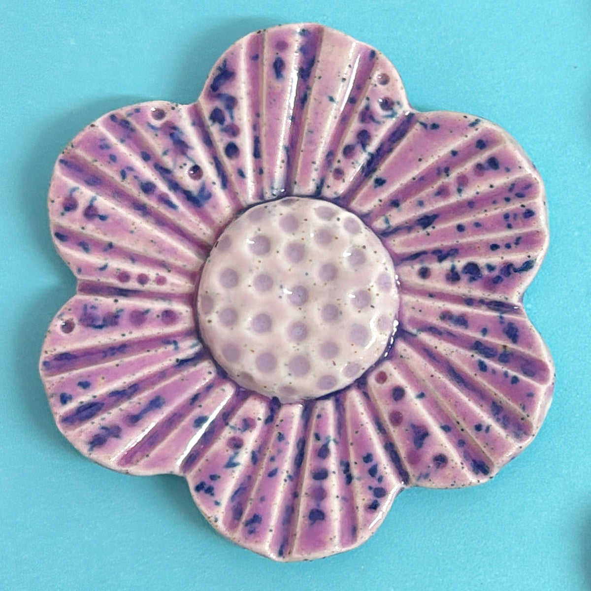 Lilac Lavender & Purple 💜 WALLFLOWERS Wall Art : Choose your design : Handmade Ceramic Ornaments by Jo Kealley