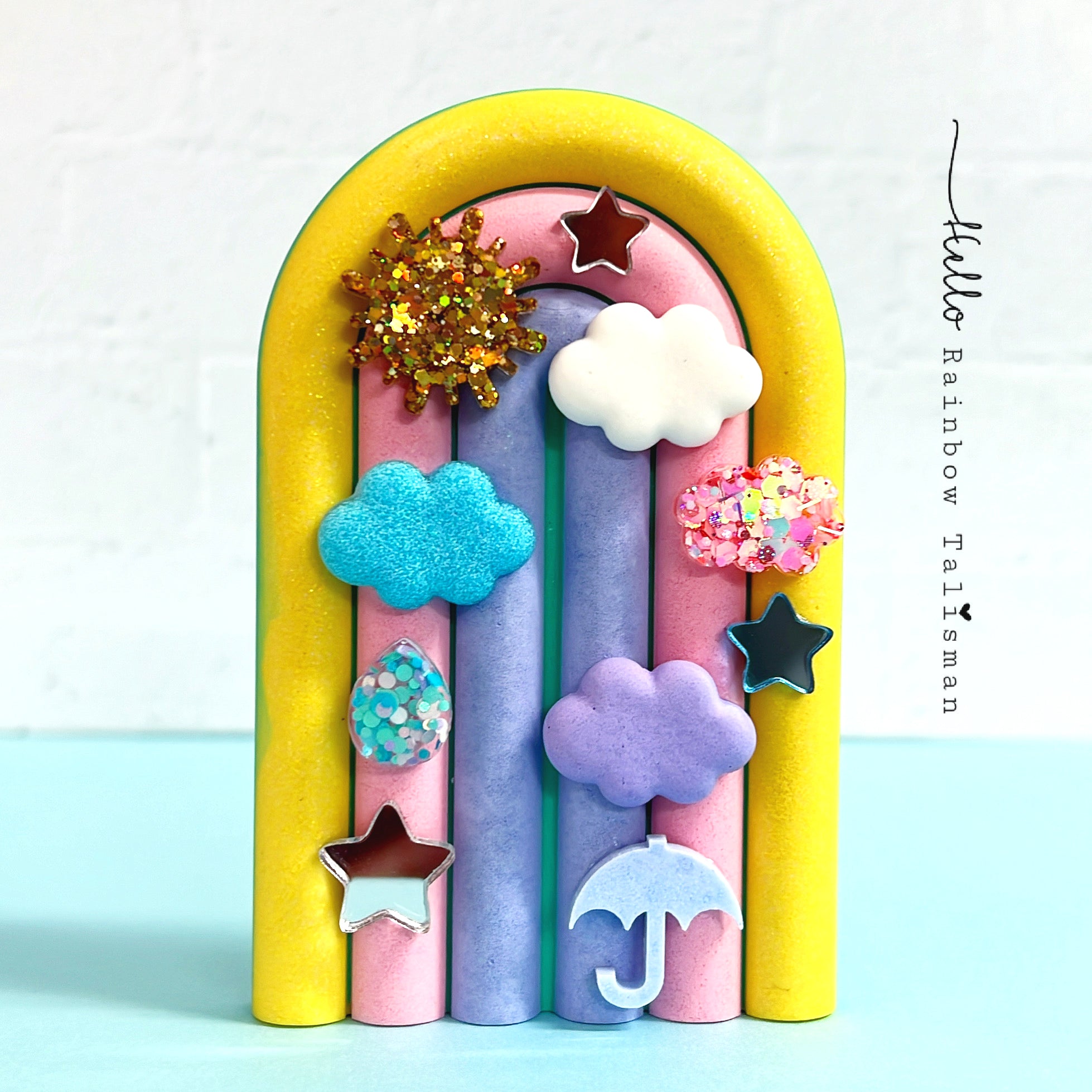 RAINBOW TALISMANS : TALL : Cast Resin ARTWARES