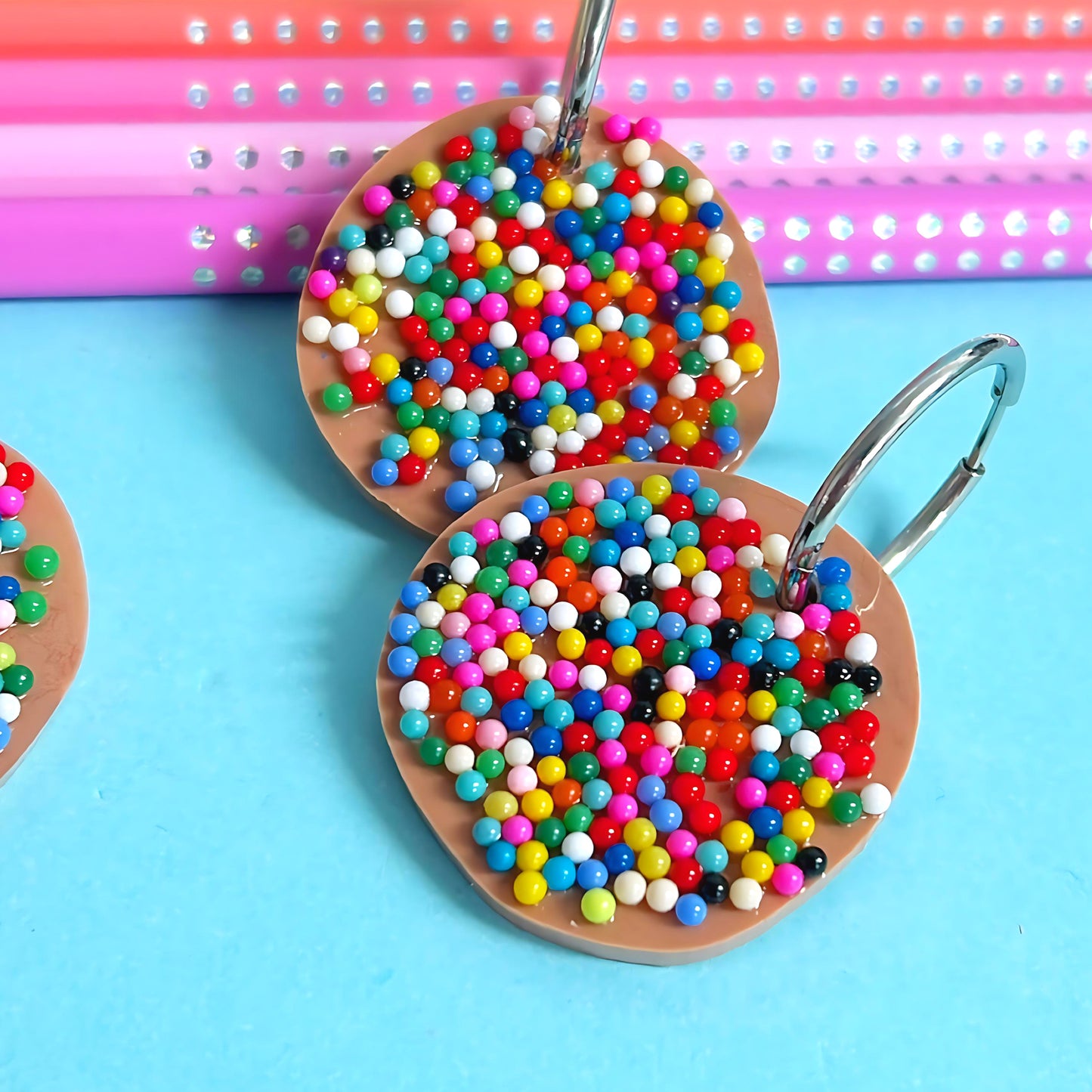 HELLO LITTLE 100 & 1000s coated chocolate treats : Choose your style : Handmade Resin