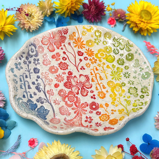 Large oval dish/bowl ~ BOTANICA CERAMICA Treats & Tapas Collection Handmade Ceramic by Jo Kealley