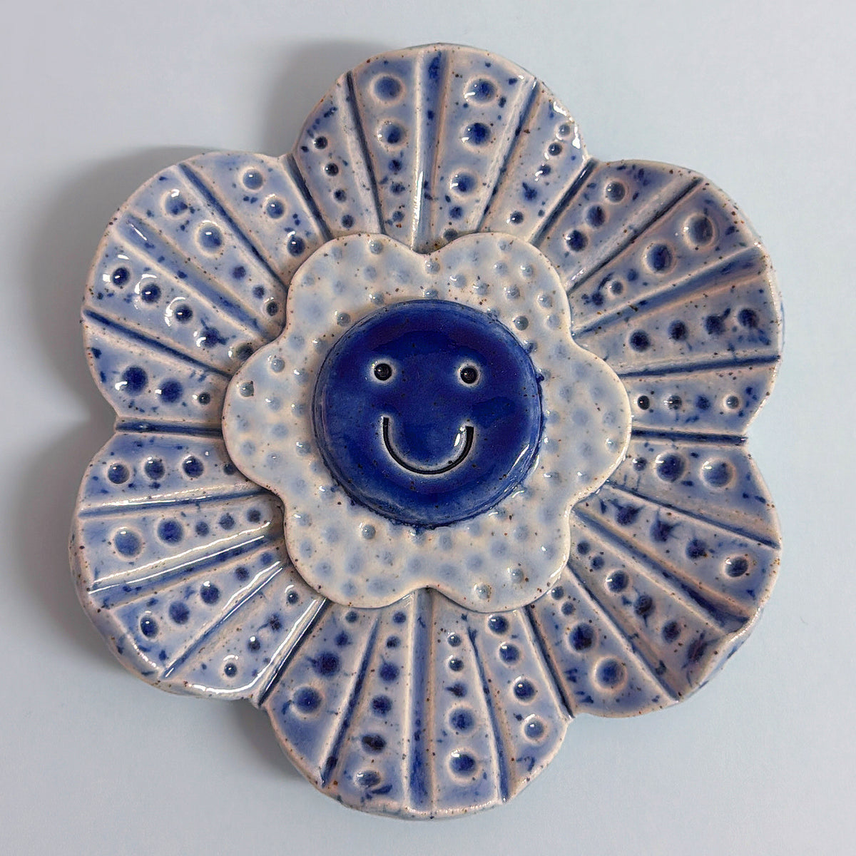 The Blues 💙 WALLFLOWERS Wall Art : Choose your design : Handmade Ceramic Ornaments by Jo Kealley