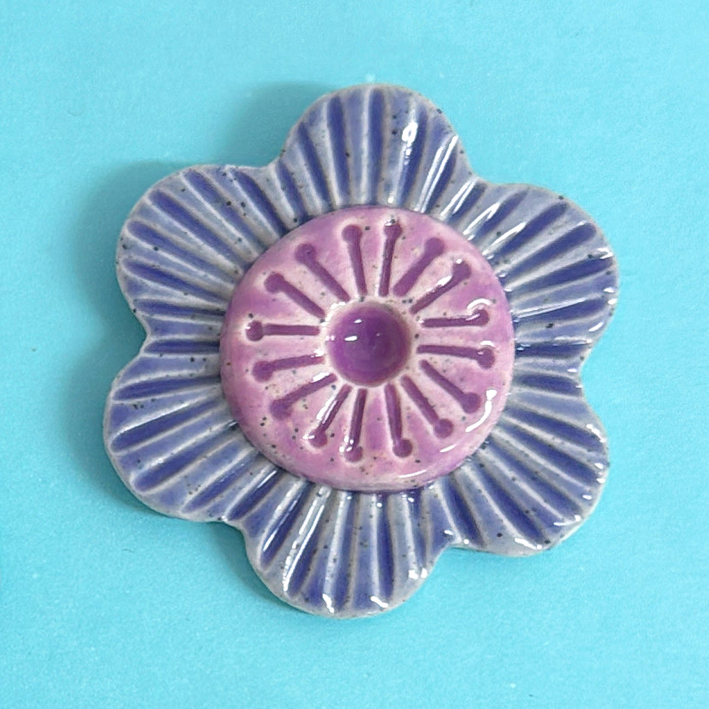 Lilac Lavender & Purple 💜 WALLFLOWERS Wall Art : Choose your design : Handmade Ceramic Ornaments by Jo Kealley