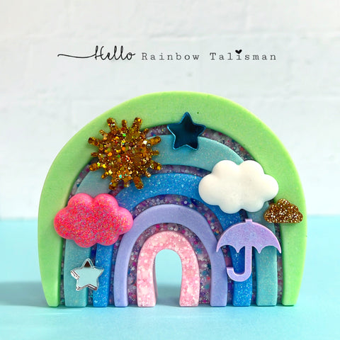 RAINBOW TALISMANS : MEDIUM : Cast Resin ARTWARES