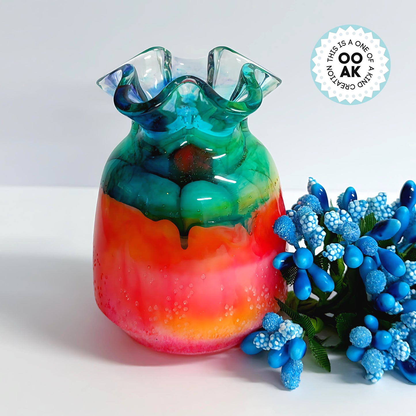 HELLO LITTLE VASE - Cast Resin bud vase