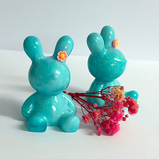 BABY BUNNY - cast resin sculpture