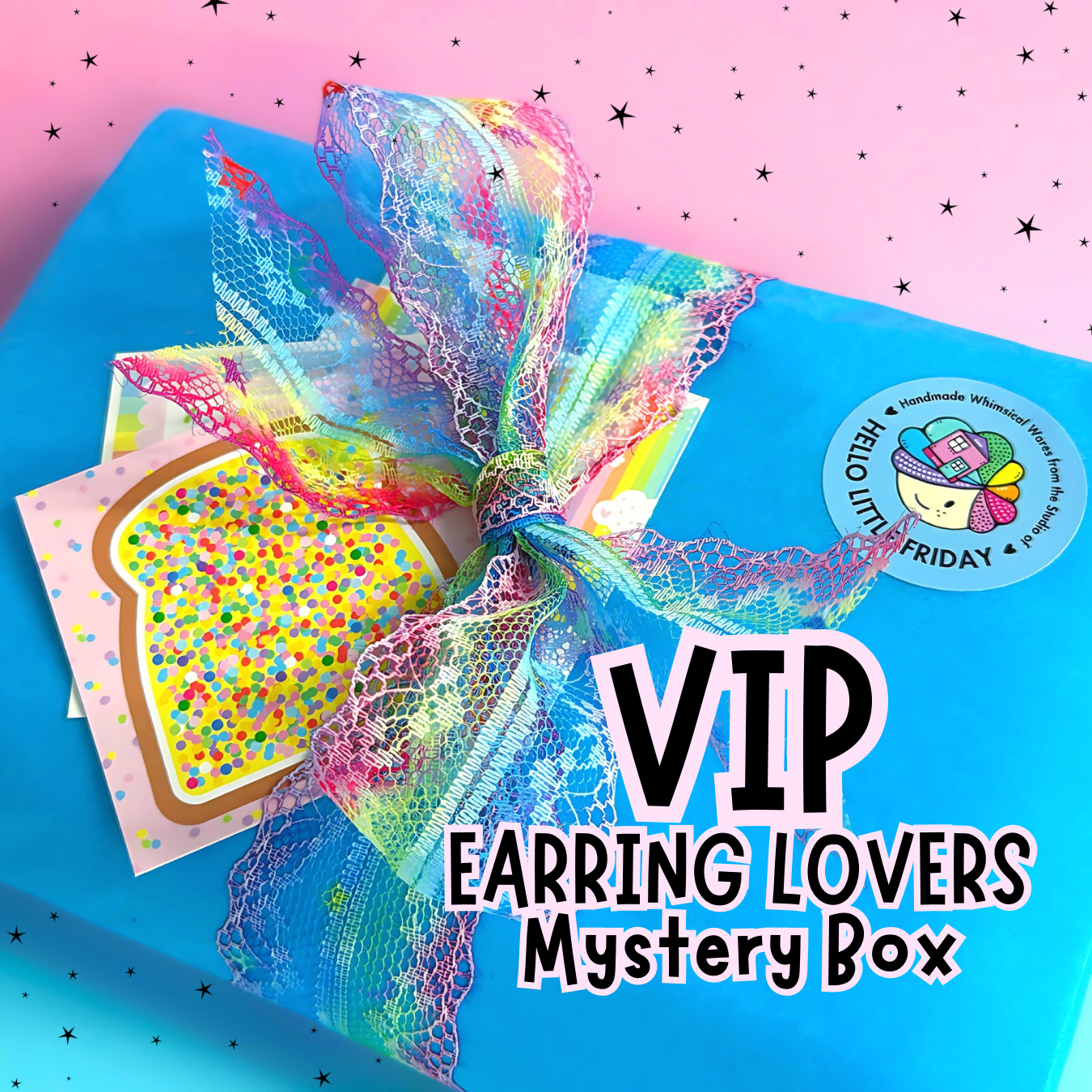 VIP EARRING LOVERS MYSTERY BOX : 12 pairs of Handmade Earrings