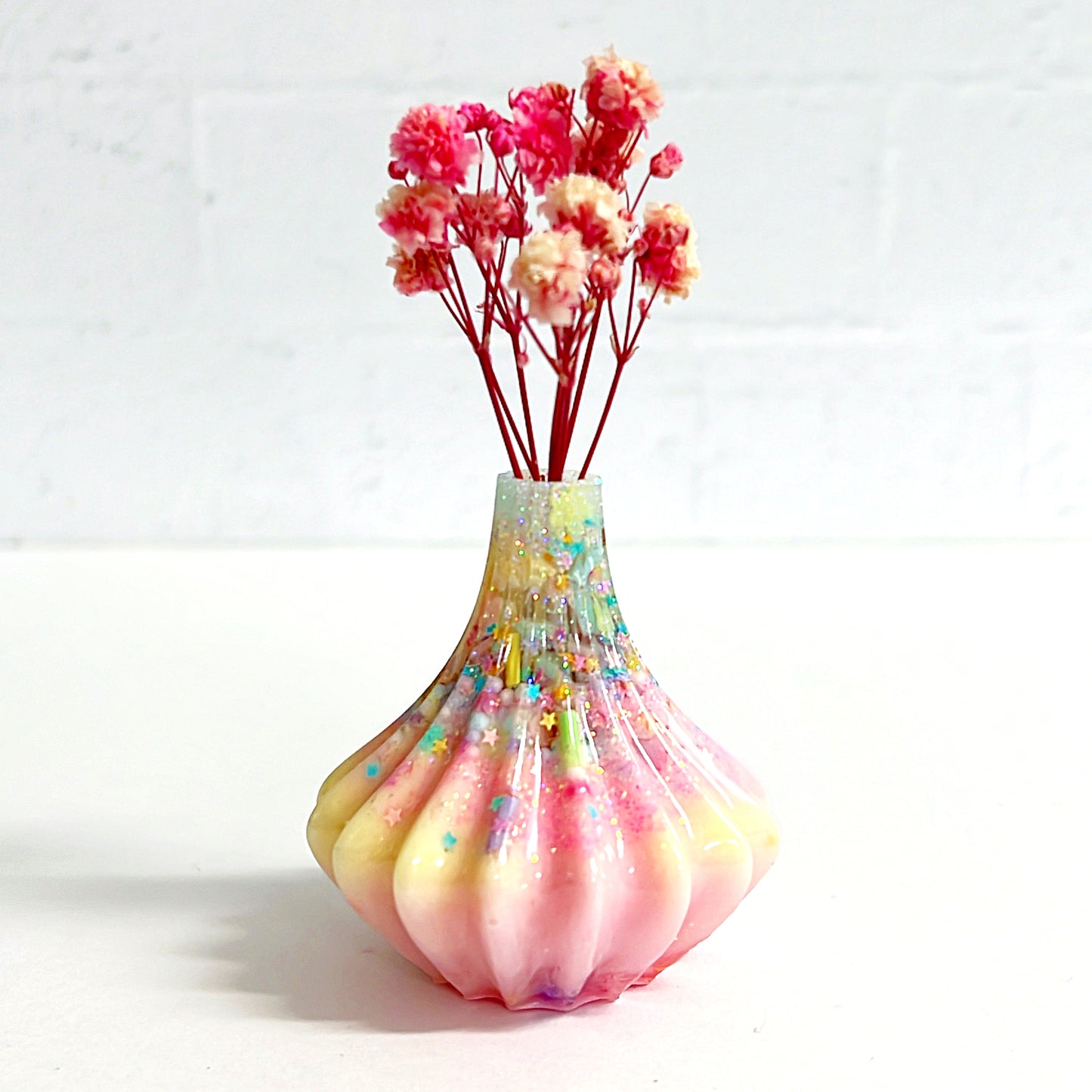 HELLO FAIRYBREAD VASES : Choose your design : One of a Kind Cast Resin Vases