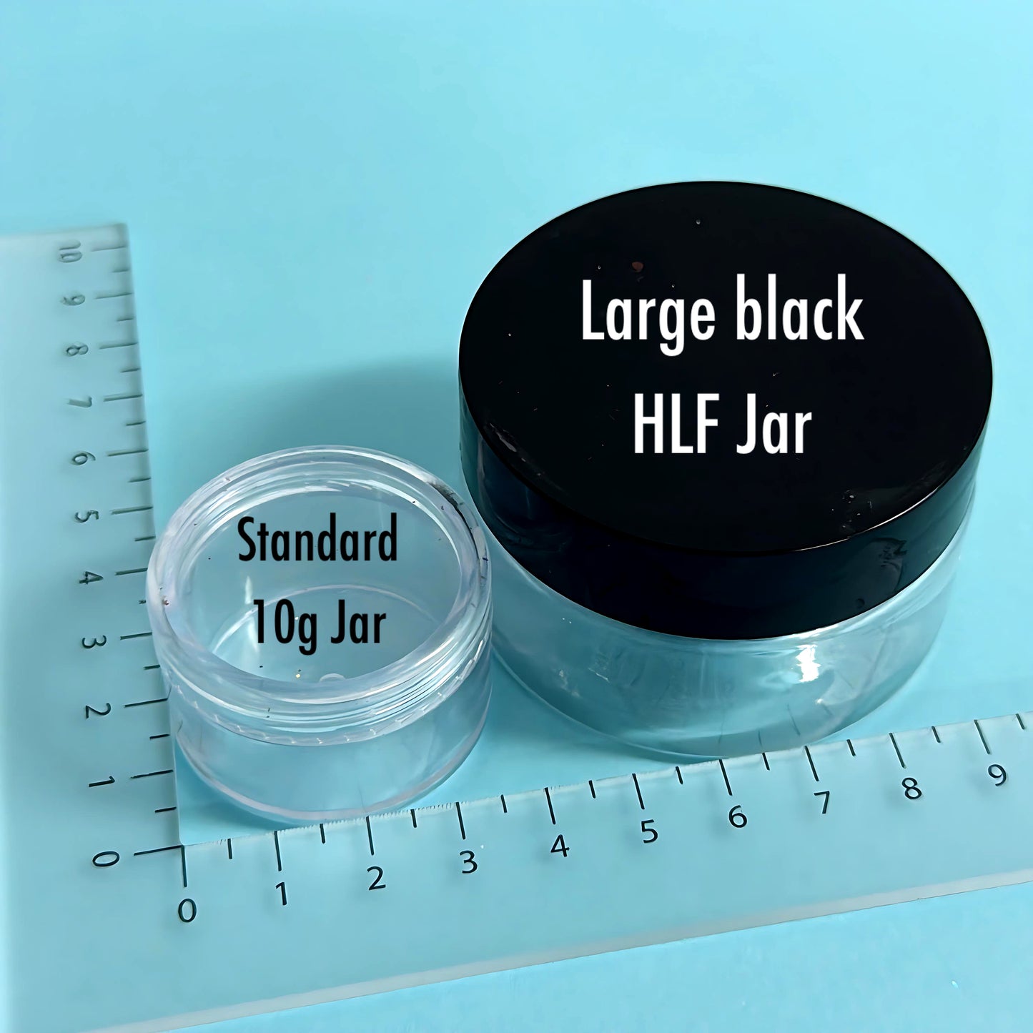 2mm & 3mm HOLOGRAPHIC DISCO DOTS : choose you colour : large black jar : Destash item